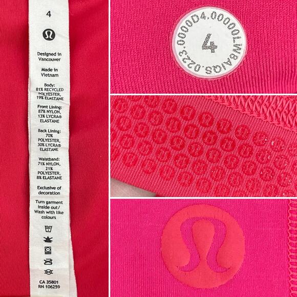 Lululemon Mesh Pleats Mid-Rise Mini Tennis Skirt Lip Gloss Pink Bright Summer 4 - Picture 16 of 16
